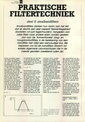 praktische filtertechniek (5) - smalbandfilters