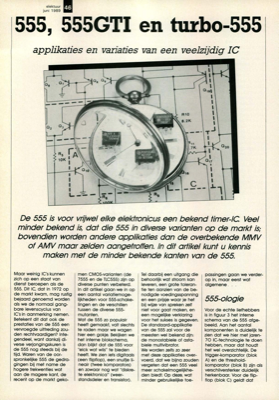 555, 555GTI en turbo-555 - applikaties en variaties van een veelzijdig IC