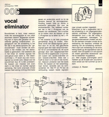 vocal eliminator