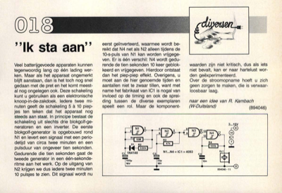 ""ik sta aan""