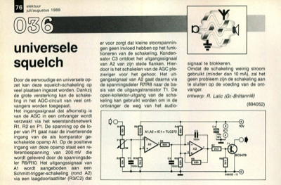 universele squelch