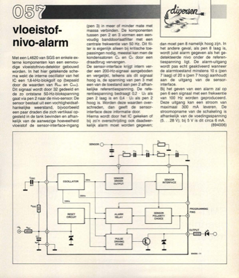 vloeistofnivo-alarm