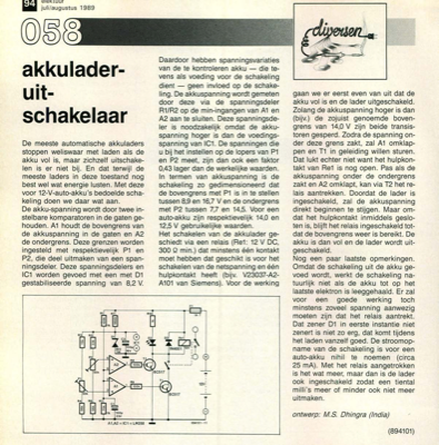 akkulader-uitschakelaar