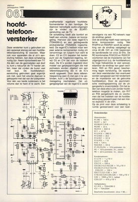 hoofdtelefoonversterker