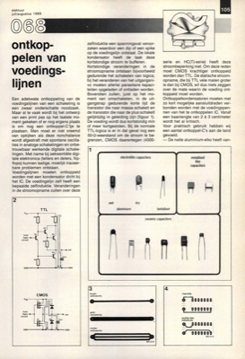 ontkoppelen van voedingslijnen