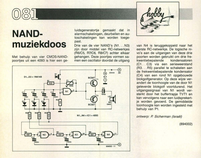 NAND-muziekdoos