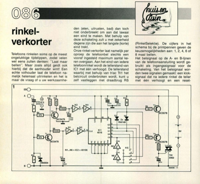 rinkelverkorter