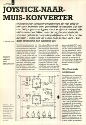 joystick-naar-muis-konverter - muizen naäpen met schakelaars
