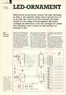 LED-ornament - een flitsend sieraad