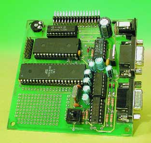 89S8252 flash-board