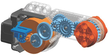 Lego MINDSTORMS NXT-servomotor