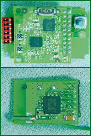 Afstandsbediening met WLAN-chips