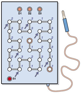 123-spel – zonder µC