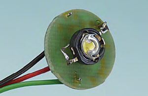 Luxeon-regelaar, Helderheidsregeling voor LED-zaklamp
