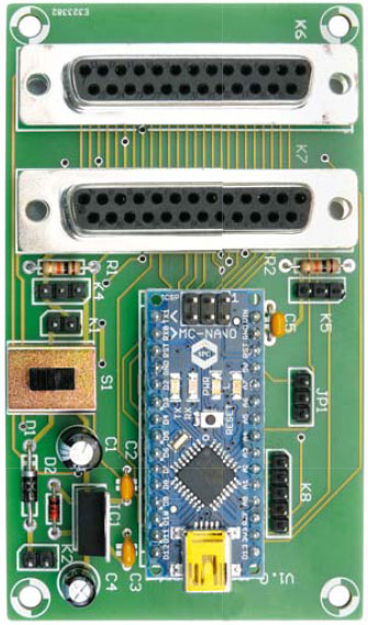 Uitbreidingskaart voor Arduino Nano