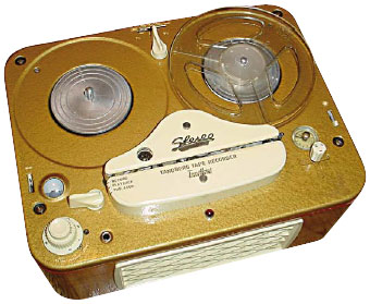 Tandberg Model 5 met stereo opnameversterker (ca. 1959)