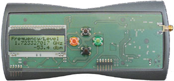 3 GHz-frequentie-en signaalniveaumeter