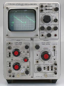Tektronix 564 geheugen-oscilloscoop (1963)