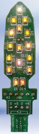 Elektronische kaars met LED’s