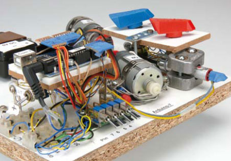 Laserprojectie met Arduino
