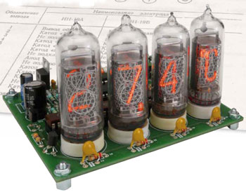 Nixie-thermometer/hygrometer