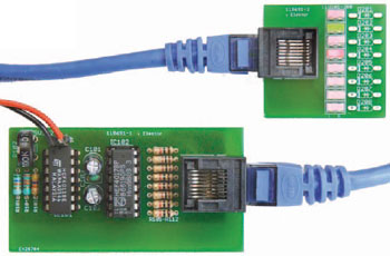 RJ45 ‘looplicht’ kabeltester