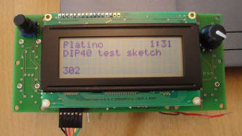 Platino binnen Arduino