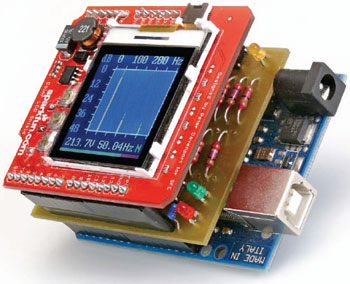 Netspanning-analyzer met Arduino