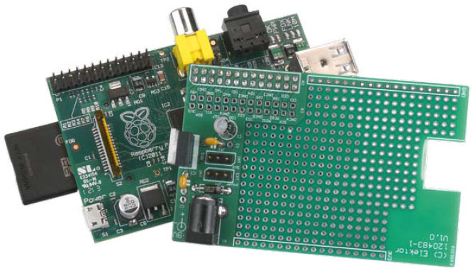 Raspberry Pi prototyping-board