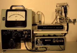 Retro-tronica: Radiometer PHM22/PH928a pH/O2/CO2 analyse-systeem