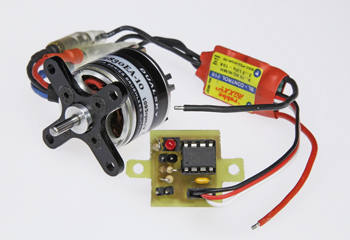 Motor-adapter voor RC-modellen