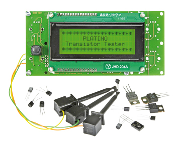 Platino-transistortester