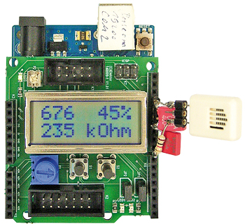 Weerstandsmeting met Arduino