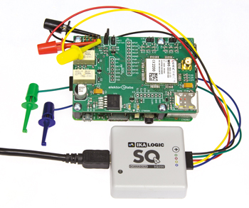 ScanaQuad, de allerkleinste logic analyzer