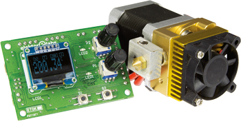 Temperatuurregelaar voor een 3D-printer