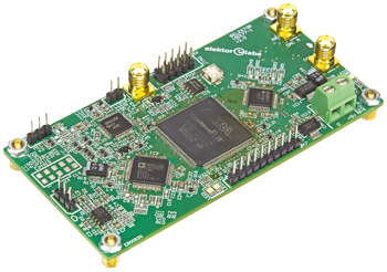 FPGA-DSP-Board voor smalbandige SDR