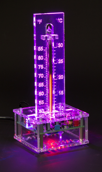 Nixie-bargraph-thermometer