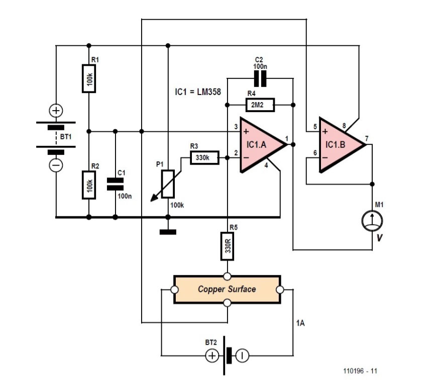Experimentele Hall-sensor